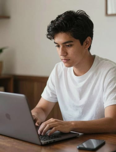 A vibrant startup office environment with focused professionals discussing ideas.