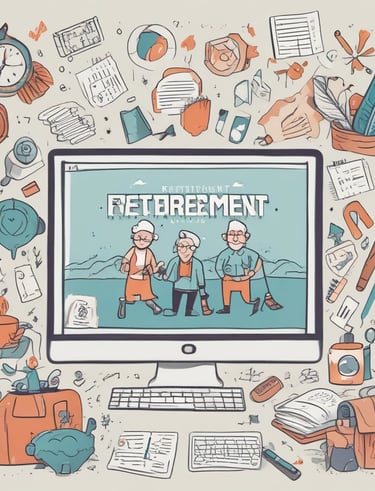 A notary stamping paperwork in a bright, welcoming office.