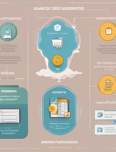 Team meeting in a sleek Rio de Janeiro office with blue and black decor.