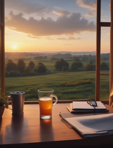 A cityscape view with various residential buildings representing diverse property options.