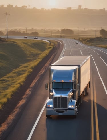 Tankdog Transportation vehicle navigating through city streets with ease.