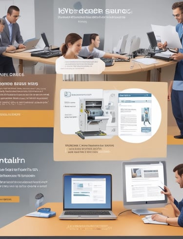 Smiling customer shaking hands with a friendly technician after service.