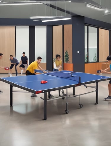 Team members celebrating a hard-fought victory with high-fives and smiles.