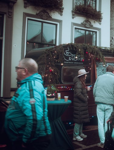 peppie & koffie foodtruck groningen catering winterwelvaart