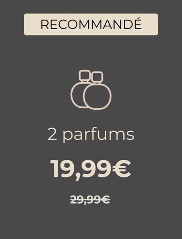 2 parfums pour 19.99€