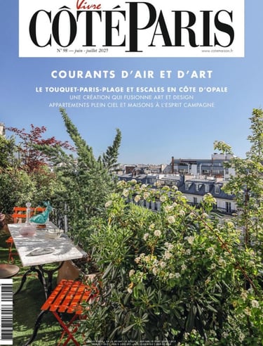 Couverture magazine Côté Maison Juin-Juillet 2025