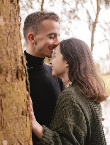 photographie de couple en extérieur à Guichen, Guignen, Baulon, Lassy