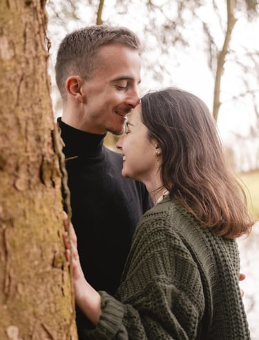 photographie de couple en extérieur à Guichen, Guignen, Baulon, Lassy