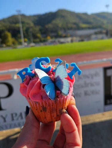 Photo d'un gâteau du RCTT