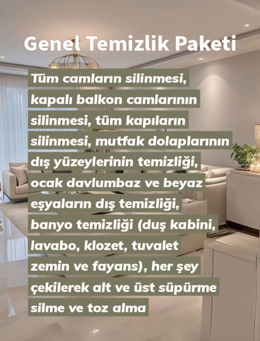 Genel Temizlik Paketi