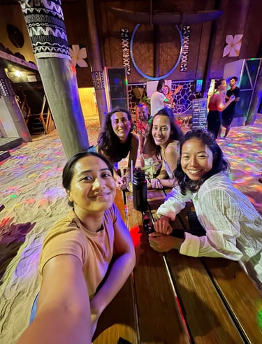 La noche en beachcomber island 