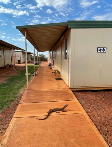 Mining camps in western australia