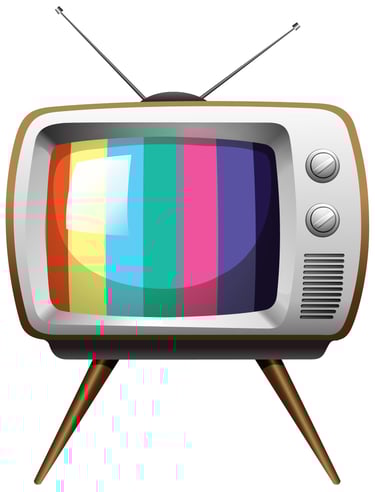 A television set and a television