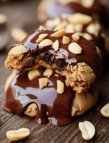 thick peanut butter cookies