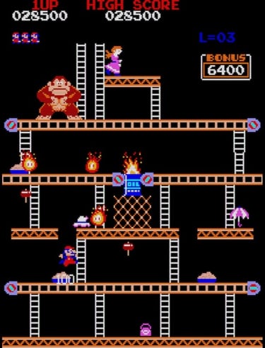 Donkey Kong Cement Factory