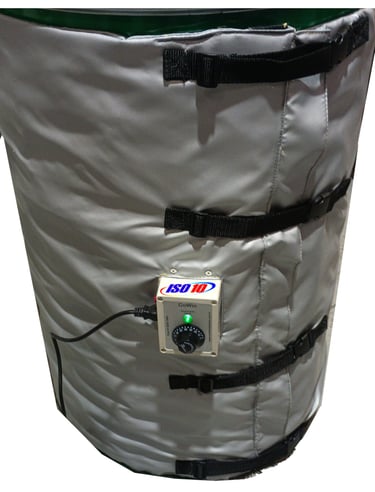 aquecimento tambor resina