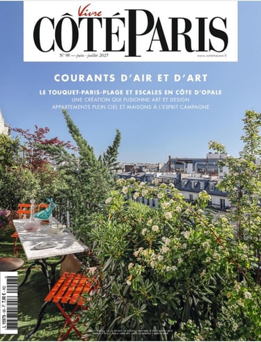 Côté Maison magazine cover June-July 2025