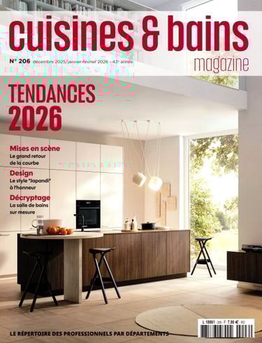 Cuisines & Bains magazine cover January 2026