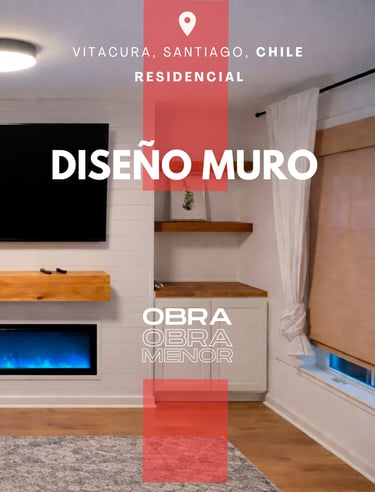 diseño muro moderno vitacura santiago modernhome