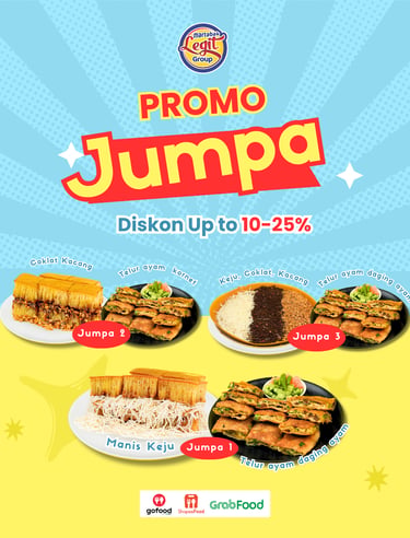 Promo Jumpa di merchant online Martabak Legit Group