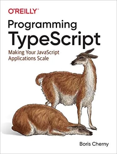 O’Reilly book cover for Programming TypeScript