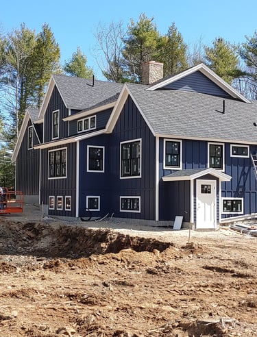 Navy new construction house