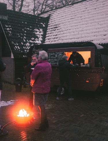 peppie & koffie foodtruck groningen catering landgoed meisterhof