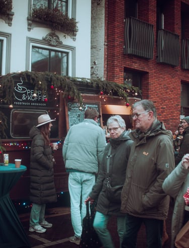 peppie & koffie foodtruck groningen catering winterwelvaart