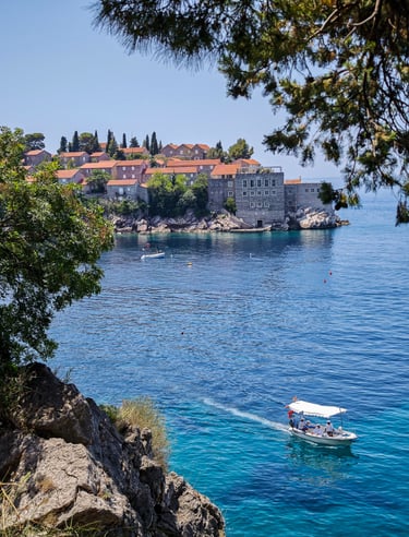 Sveti Stefan - Pešačka staza Milocer