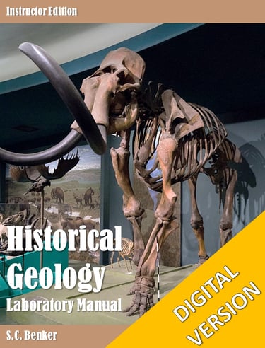 Historical Geology Lab Manual (Digital Instructor Version) cover