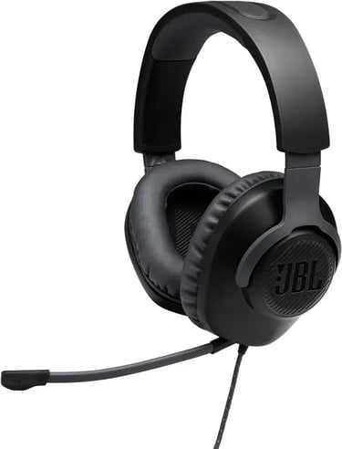 JBL Quantum 100 Auriculares para gamers con sonido QuantumSOUND Negro