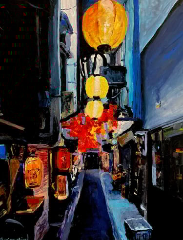 tokyo at night