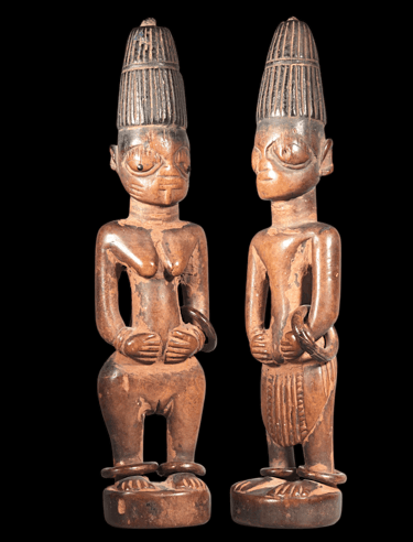 ibedji The Master of the Elevated Headdresses ibeji Maitre des Hautes Coiffes