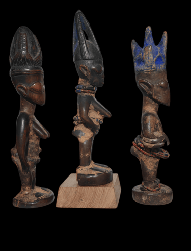 Le Maitre du Culte de Shango ou Master of the Owu Shango Shrine ibeji