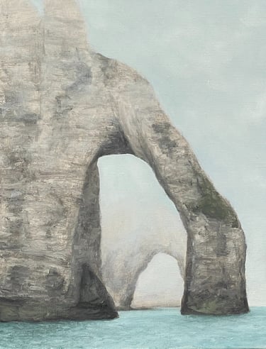 Tableau à l'huile - Arches