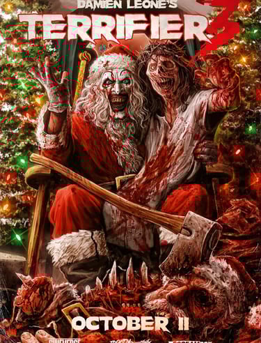 Terrifier 3 movie poster