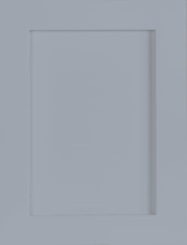 Gray kitchen cabinet