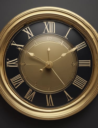 A clock showing 8pm, symbolizing the weekly meeting time.