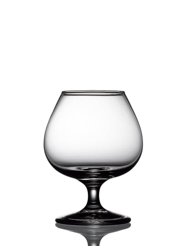glass with reflection