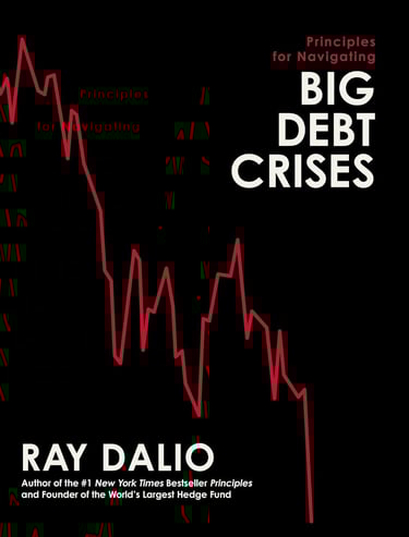 Big Debt Crises cover, guide to economic collapses and recoveries.