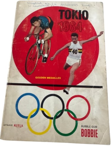 1964 Rizla Rolling Papers and Bobbie Gum Olympic Cards Album