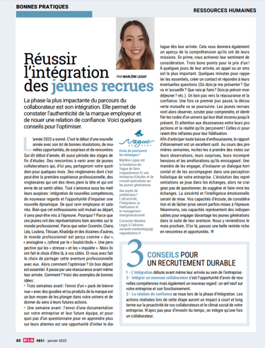 RIA Agroalimentaire Recruter des jeunes 