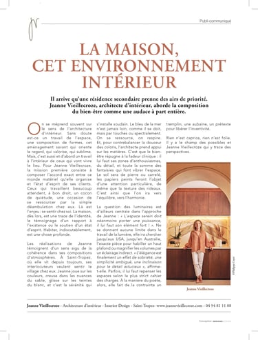 article Jeanne Vieillecroze