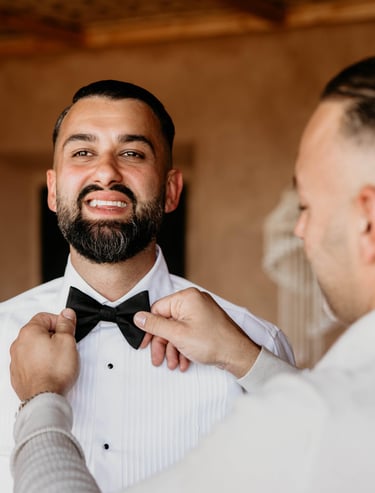 groom preparation