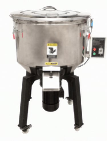 Sochen Material vertical color mixing machine, stainless steel barrel, cycloidal pin-wheel motor, ti