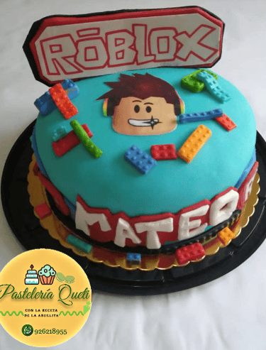 pasteleria queti torta personalizada roblox niño lima peru