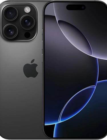Apple iPhone 16 Pro de 256 GB Smartphone 5G con Control de Cámara, grabación en 4K, Titanio Negro