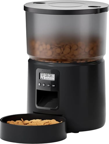 BEMOONY Dispensador Comida con Temporizador Programable