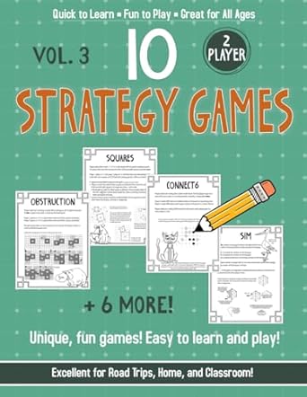 paper and pencil games for kids book on Amazon.com