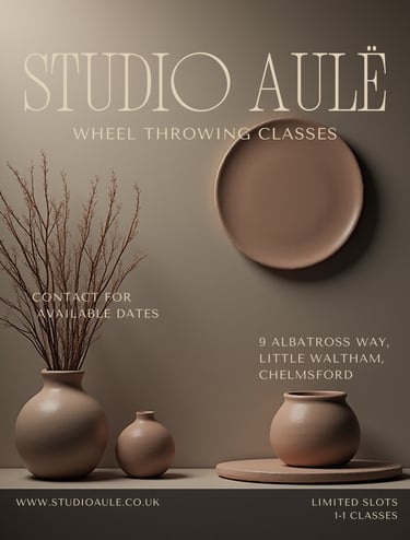 Wheel Throwing Classes in Chelmsford